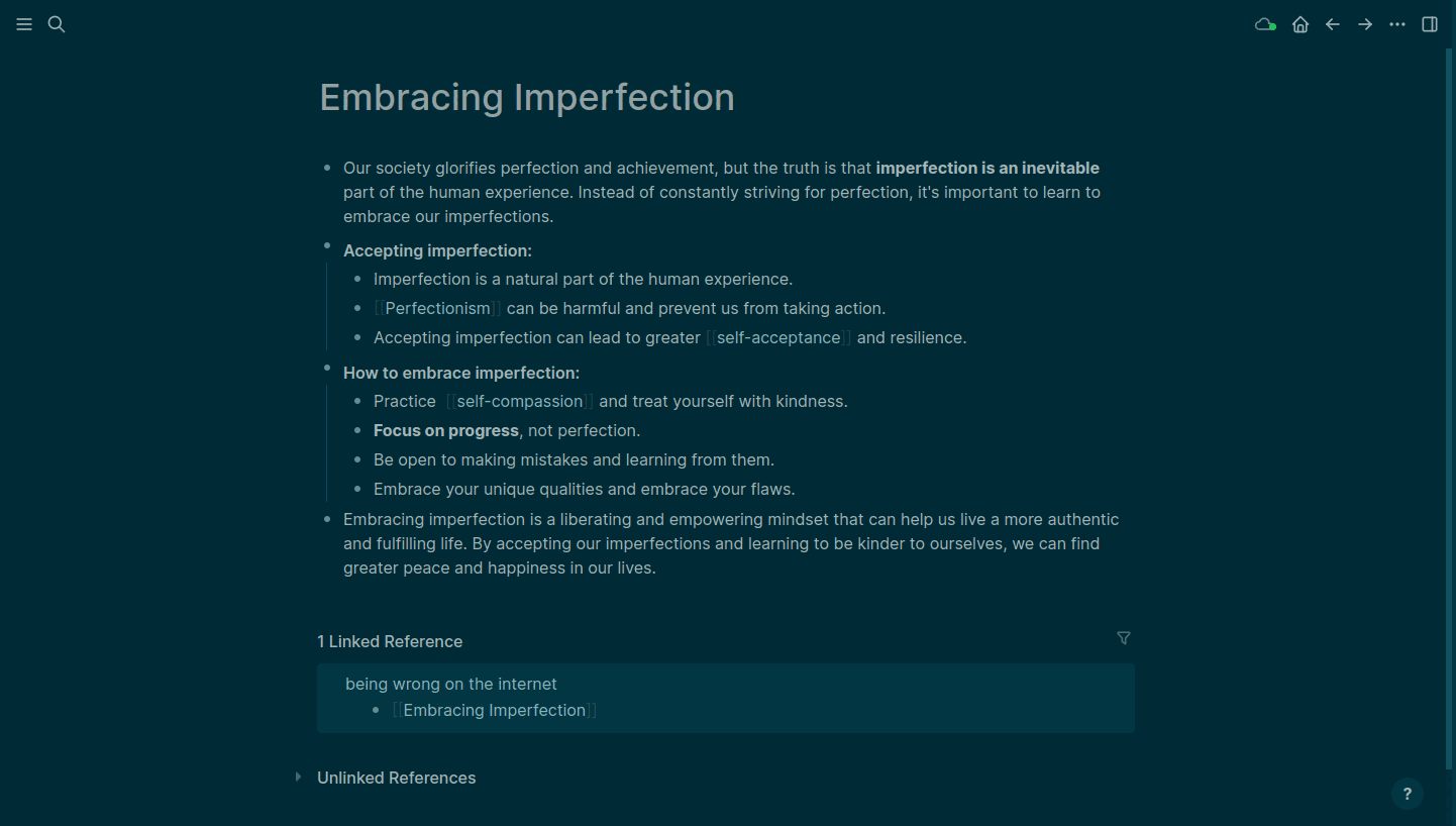 logseq for notetaking